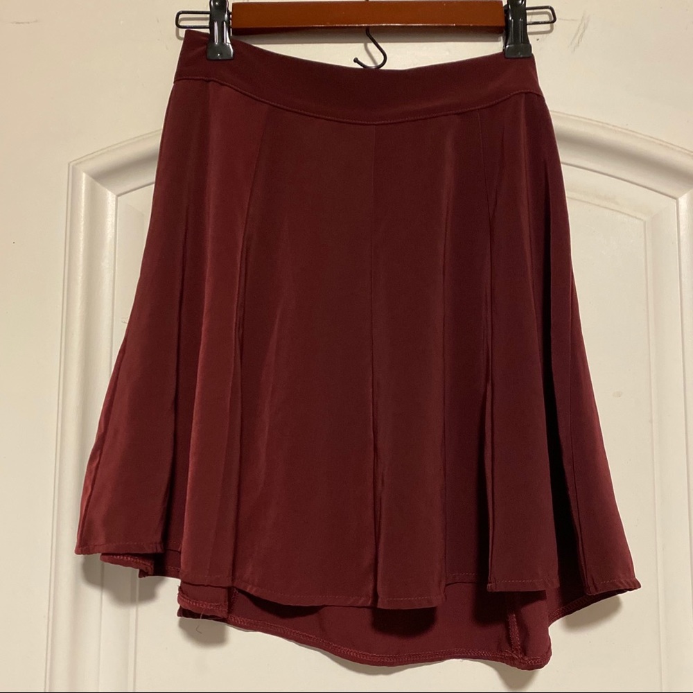 ❤️ Brandy Melville vintage burgundy skirt ❤️